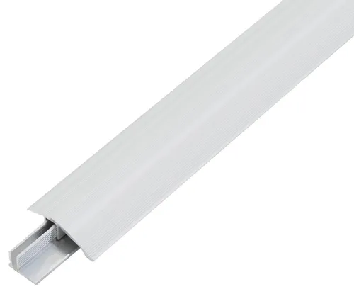 Alberts Ausgleichsprofil Duo, Aluminium silberfarbig eloxiert 44x1,8mm 1m - Praktisches Ausgleichsprofil für Bodenbeläge von 6-13 mm. Mit Klicksystem für einfache Montage, aus hochwertigem eloxierten Aluminium, ideal für einen eleganten Übergang.