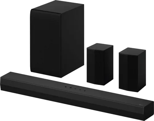 LG DS40TR Soundbar mit Subwoofer - Soundbar mit kraftvollem Subwoofer, für ein beeindruckendes Klangerlebnis beim Filme schauen und Musikhören.