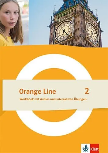 Produktbild Orange Line 2: Workbook mit Audios und interaktiven Übungen Klasse 6 (Orange Line. Ausgabe ab 2022)