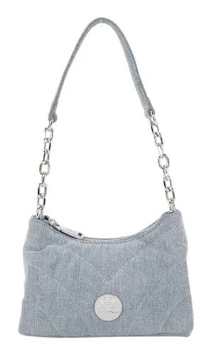 Joop! Jeans Grunge Schultertasche 21 cm grau - Stylische Handtasche in Grau mit modernem Grunge-Design, perfekt für den lässigen Alltag und vielseitig kombinierbar.