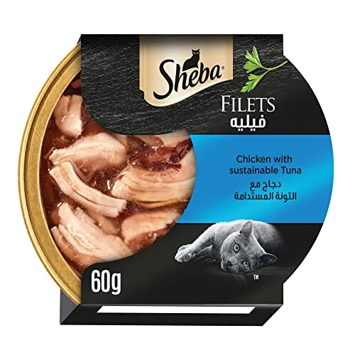 Sheba Schale Filets Huhn mit Thunfisch MSC 60g