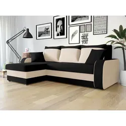 MIRJAN24 Ecksofa Kris mit Schlaffunktion von Mirjan24