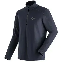 Maier Sports Dennis Midlayer night sky (M10367) 48 - Herren Midlayer für Skitouren, kuscheliges Microfleece mit dryprotec-Technologie für schnelles Trocknen und Atmungsaktivität, ideal für Skifahrer.