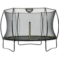 EXIT Silhouette Trampolin ø305cm schwarz - Trampolin mit 305 cm Durchmesser, ideal für Kinder ab 3 Jahren, bietet Spaß und Bewegung im Freien.