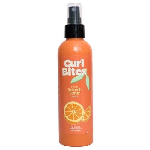 Curl Bites | 2 Minute Refresh Spray in weiß von Curl Bites