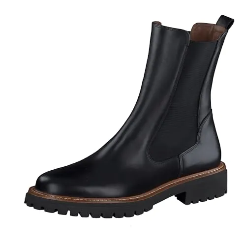 Stiefelette PAUL GREEN – Elegante Damenstiefelette aus Leder/Textil - Wanderschuhe – Hochwertige Stiefelette mit seitlichen Stretcheinsätzen für optimalen Tragekomfort und stilvolles Design, perfekt für jeden Anlass.