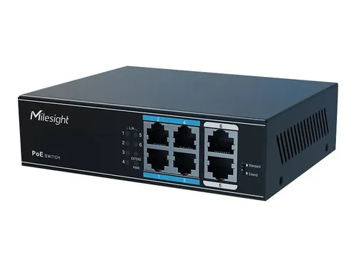 Milesight 4-Port PoE Switch, MS-S0204-EL