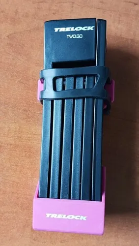 Trelock Faltschloss FS 200 pink 75 cm