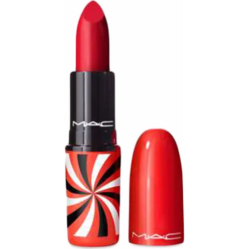 MAC Ladies Lipstick Semi-matte Cream Lipstick Wild Card - Lippenstifte, luxuriöse semi-matte Textur für ein langanhaltendes, cremiges Finish und intensiven Farbauftrag