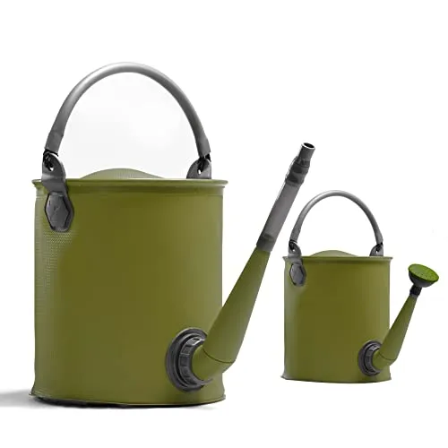 Colapz Faltbare Gießkanne - 9L Eimer & 7L Gießkanne, platzsparendes Design für Camping und Garten, BPA-frei und multifunktional
