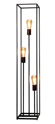 casa NOVA Stehlampe HAMPER, H 120 cm, Fußschalter in schwarz von casa NOVA