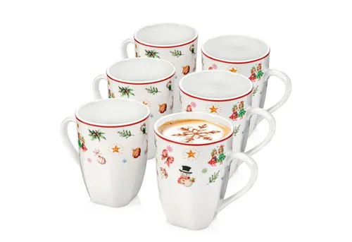SÄNGER Kaffeetassen Set Bilgola Christmas Design von Sänger