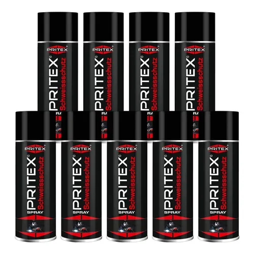 Schweißschutz Spray 9 x 400ml Trennspray Silikonfrei Schweißspray