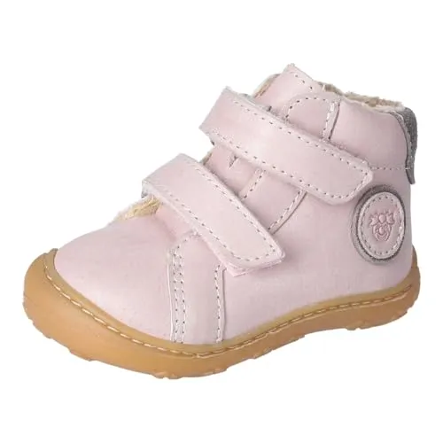 RICOSTA Mädchen Stiefel GEDO - Wasserdichte Lauflernschuhe mit Schnellverschluss, Größe 26 EU - Bequeme und funktionale Boots aus echtem Leder mit warmem Innenfutter und Naturkautschuksohle. Ideal für kleine Entdecker – Made in Europe und mit lose Einlage für optimalen Komfort.