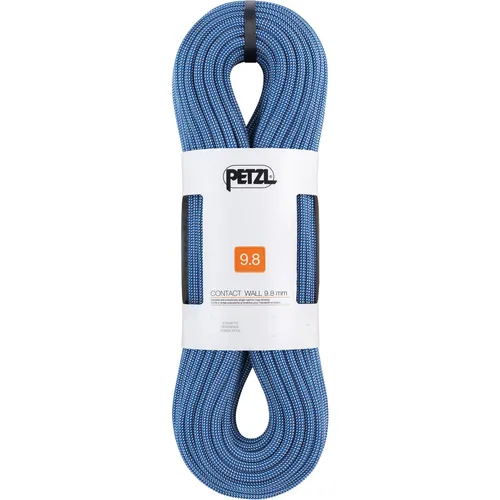 Petzl Contact Wall 9.8 Kletterseil (30 m) - Kletterseil mit 9.8 mm Durchmesser, ideal für Sportklettern und Mehrseillängen, bietet exzellente Griffigkeit und Abriebfestigkeit.