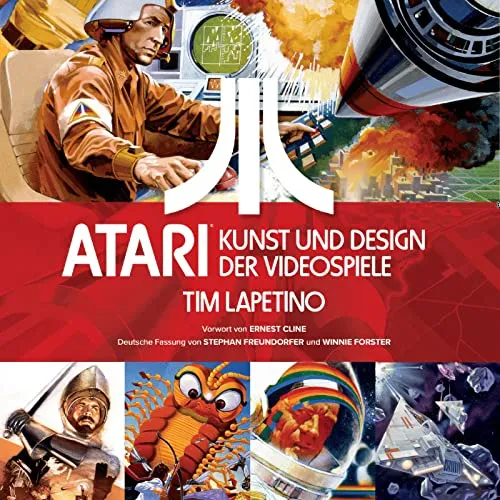ATARI: Kunst und Design der Videospiele - Buch über die kreative Entwicklung von Videospielen, das die faszinierende Verbindung zwischen Kunst und Technologie zeigt.