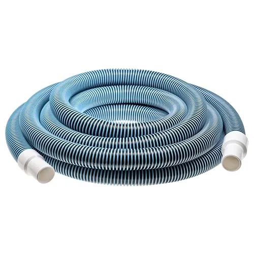 vhbw Poolschlauch Schlauch für Swimmingpool 32mm Anschluss 7.6m für Skimmer, Bodensauger, Filter