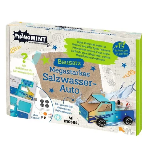 Phänomint Bausatz Salzwasserauto