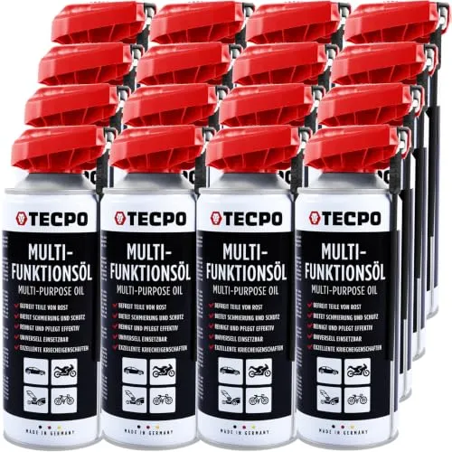 TECPO Multifunktionsöl 400 ml mit 2-Wege Sprühkopf