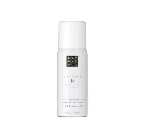 RITUALS The Ritual of SAKURA 24h Deo-Spray 300ml - 2x150ml - Deo-Spray mit 24h Schutz, bietet langanhaltende Frische und einen blumigen Duft, ideal für den täglichen Gebrauch.