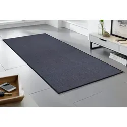 wash+dry by Kleen-Tex Fußmatte Trend Uni - Waschbare Schmutzfangmatte - Robuste rechteckige Fußmatte für In- und Outdoor, rutschhemmend und pflegeleicht, ideal für Eingangsbereiche. Maße: 60 x 180 cm, Höhe: 7 mm.