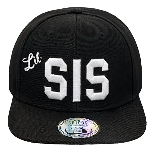 New Boy Girl NY New York süße Unisex Schwester Bruder Kindercap Hai Tiger Adler Prince Kinder Cap Snapback und Mütze 49-58cm Kopfumfang (One Size, Lil-Sis)