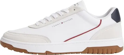 Tommy Hilfiger TH BASKET CORE LEATHER SUEDE MIX Sneaker in blau von Tommy Hilfiger