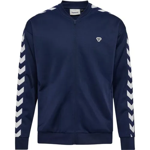 Hummel Archive Regular Poly Jacket L - Funktionsjacke mit Reißverschluss und langen Ärmeln, ideal für sportliche Aktivitäten und den Alltag.
