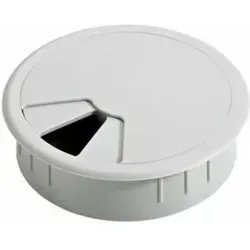 Hettich Kabeldurchlass, ø 80 mm, grau