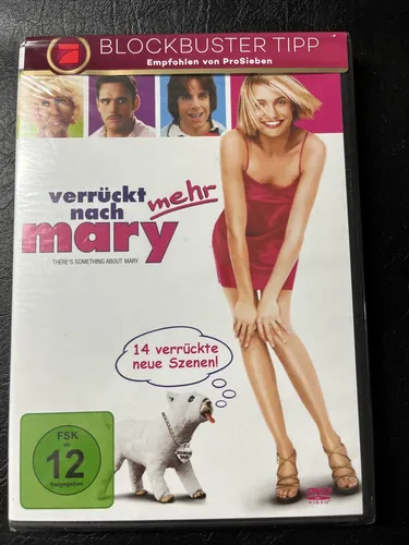 Verrückt nach mehr Mary - Cameron Diaz, Matt Dillon, Ben Stiller - DVD Neu @D11