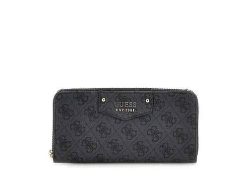 Guess Damen Geldbörse Eco Brenton Coal Logo von GUESS