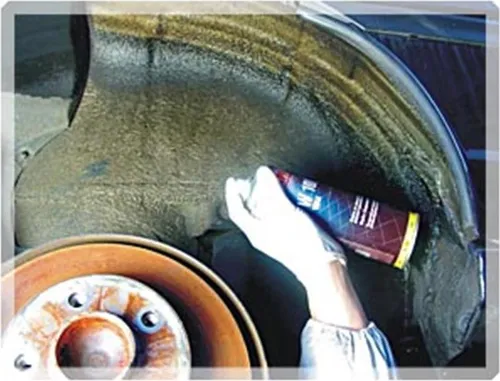 APP W100 Unterbodenschutzspray WAX anthrazit, 500ml