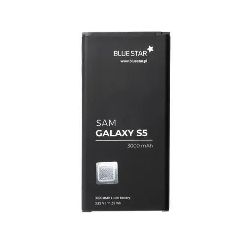 BlueStar Bluestar Akku Ersatz für Samsung Galaxy S5 3000 mAh SM-G900 Austausch Smartphone-Akku