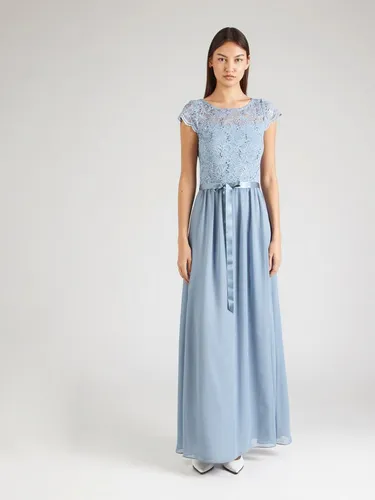 Elegantes SWING Abendkleid aus Spitze in Blau (Gr. 38) in blau von Swing