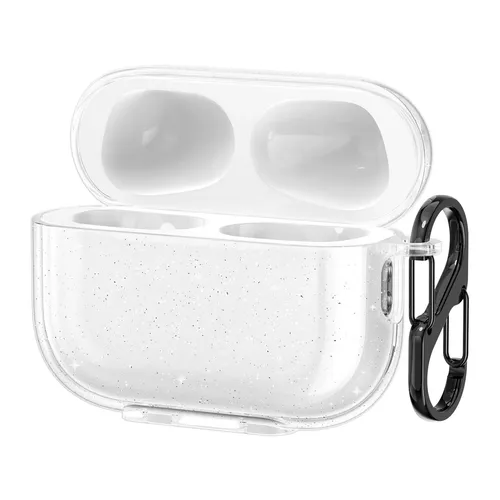 Hülle für Apple Airpods Pro 2 Glitzer Case aus TPU Silikon