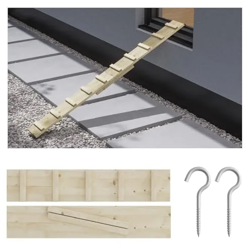 Katzenleiter Katzentreppe 3m für Balkon