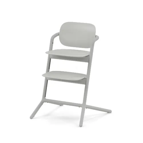 Cybex Lemo 2.0 Hochstuhl in Suede Grey - Hochstuhl für Kinder von 3 bis 99 Jahren, bis 95 kg belastbar. Ergonomisches Design mit höhenverstellbarer Sitzfläche und Fußstütze für optimalen Komfort und Sicherheit.