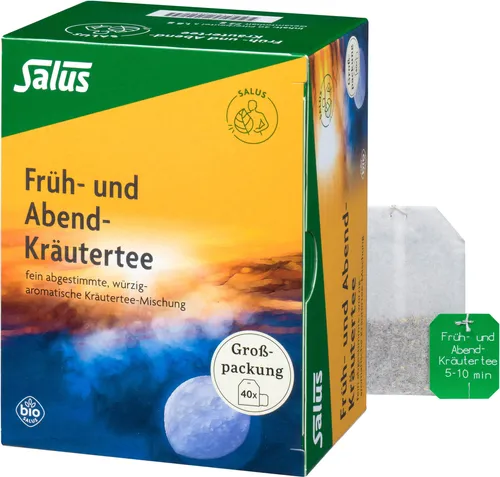 Salus Früh- und Abend-Kräutertee 40 St