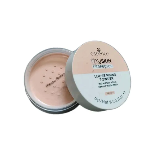 Essence My Skin Perfector Loose Fixing Powder Natural Finish 6g - Light and Nude