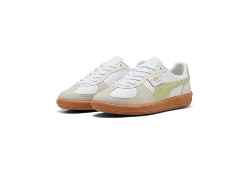 Puma Sneaker Palermo Leather - Stilvoll und Komfortabel - Sneaker für Herren in Größe 42,5, inspiriert von klassischen Terraces. Aus hochwertigem Leder mit Wildleder-Overlays für perfekten Tragekomfort und zeitloses Design.