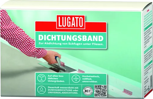 Lugato Dichtungsband 5 m - Hochwertiges Dichtungsband für effiziente Abdichtungen, ideal für Bau- und Renovierungsprojekte.