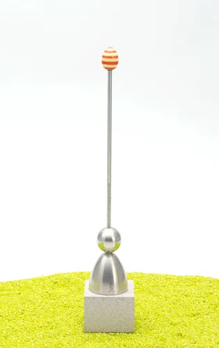 Take2 Clack - Keramik Eierschalensollbruchstellenverursacher - Eierbecher aus Keramik, ermöglicht präzises Öffnen von Eierschalen und sorgt für ein stilvolles Frühstückserlebnis.