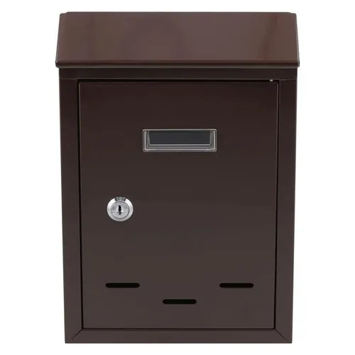 Toya VOREL Briefkasten 285 x 200 x 60mm in Bronze