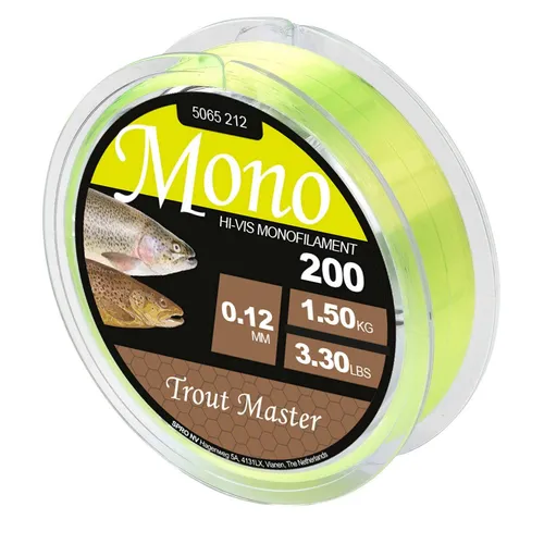 Spro Troutmaster Hi-Vis Mono Orange 0.18 mm 3.5 kg 200M