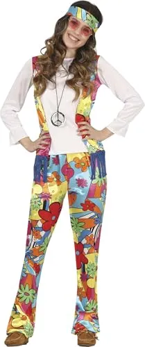 Fiestas Guirca Hippie-Kostüm für Kinder von 5 bis 6 Jahren