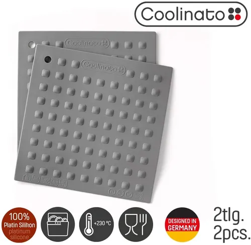 Coolinato Set 2tlg Silikon Topflappen