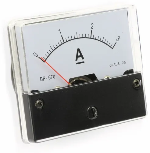 Produktbild Drehspul-Einbauinstrument, 0...3 A-