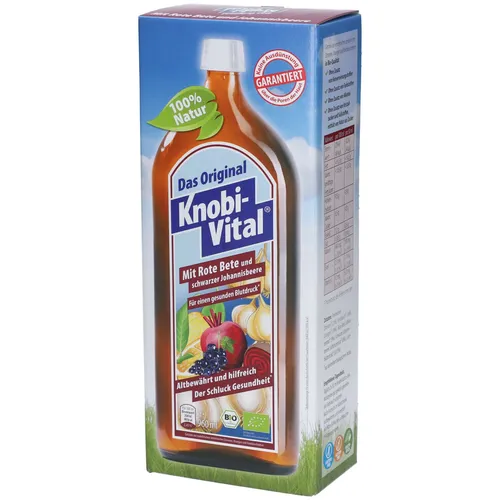 KNOBIVITAL Rote Bete & Schwarze Johannisbeere 960 ml