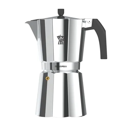 Pezzetti italexpress Kaffeemaschine in aluminium-14 Tassen centimeters grau