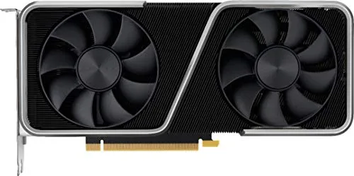 NVIDIA GeForce RTX 3060 Ti Founders Edition Grafikkarte - Grafikkarten für Gamer und Entwickler mit 8 GB GDDR6, bietet realistische Raytracing-Grafik und KI-gestütztes DLSS für ein unglaubliches visuelles Erlebnis.